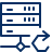 Server Network Sync Icon from Cyber Line Set