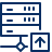 Server Network Upload Icon from Cyber Line Set