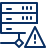 Server Network Warning Icon from Cyber Line Set