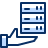 Server Share Icon from Cyber Duotone Set
