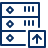 Server Upload Icon from Cyber Line Set