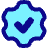 Cog Automation Gear Check Icon from Plump Pop Set