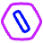 Setting Bolt Nut Icon from Plump Neon Set
