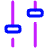 Settings Slider Configuration Vertical Icon from Plump Neon Set