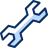 Wrench 1 icon - Free transparent PNG, SVG. No Sign up needed.