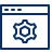 Cog Window icon - Free transparent PNG, SVG. No Sign up needed.
