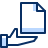 Share Document Icon from Cyber Duotone Set