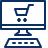Shopping Cart Application PC 2 Icon from Cyber Line Set