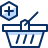 Shopping Basket Add 1 Icon from Cyber Duotone Set