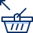 Shopping Basket Remove Icon from Cyber Duotone Set