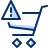 Shopping Cart Alert Icon from Cyber Duotone Set