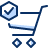 Shopping Cart Check Icon from Cyber Duotone Set