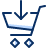Shopping Cart Download 2 Icon from Cyber Duotone Set