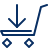 Shopping Cart Heavy Download Icon from Cyber Line Set