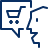 Shopping Cart User 3 Icon from Cyber Line Set