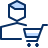 Shopping Cart User 4 Icon from Cyber Duotone Set