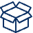 Delivery Package Open Icon from Cyber Line - Free Set