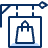Sign Shopping Bag Icon from Cyber Duotone - Free Set