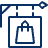 Sign Shopping Bag Icon from Cyber Line - Free Set