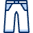 Trousers Icon from Cyber Duotone - Free Set