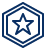 Coin Star Icon from Cyber Line Set