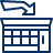 Department Store Icon from Cyber Line Set