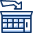 Department Store Icon from Cyber Duotone Set
