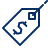 Price Tag Dollar 2 Icon from Cyber Line Set