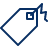 Price Tag Icon from Cyber Line Set