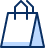 Shopping Bag 1 Icon from Cyber Duotone Set