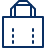 Shopping Bag 2 Icon from Cyber Line Set