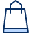 Shopping Bag 3 Icon from Cyber Duotone Set