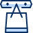 Shopping Bag 4 Icon from Cyber Duotone Set