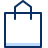 Shopping Bag 6 Icon from Cyber Duotone Set