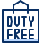 Shopping Bag Duty Free Icon from Cyber Duotone Set