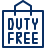 Shopping Bag Duty Free Icon from Cyber Line Set