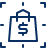 Shopping Target Icon from Cyber Line Set
