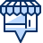 Store Location Icon from Cyber Duotone Set