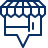 Store Location Icon from Cyber Line Set