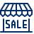 Store Sale Icon from Cyber Line Set