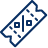 Ticket Discount Percent Icon from Cyber Line Set