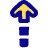Arrow Dashed Warm Up Icon from Plump Pop Set