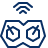 Controller Wireless Icon from Cyber Line Set