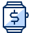 Smartwatch Dollar Sign Icon from Cyber Duotone Set