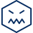 Smiley Angry 3 Icon from Cyber Line Set