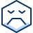 Smiley Frown 1 Icon from Cyber Duotone Set