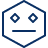 Smiley Poker Face Icon from Cyber Line Set