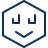 Smiley Smile 10 Icon from Cyber Line Set