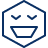 Smiley Smile 3 Icon from Cyber Line Set