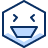 Smiley Smile 9 Icon from Cyber Duotone Set